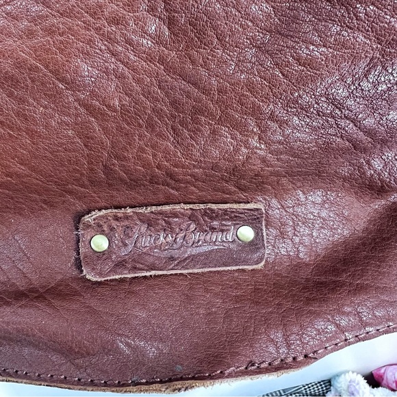Lucky Brand purse cross body strap bag leather - Picture 8 of 10